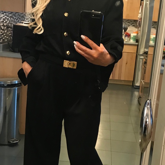 St. John Pants - St. John Collection Santana knit jumpsuit sz 8